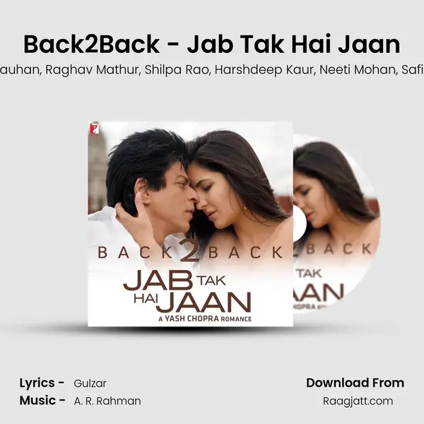 Back2Back - Jab Tak Hai Jaan - Rabbi Shergill album cover 