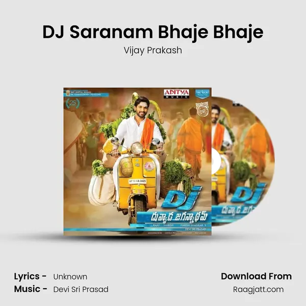 DJ Saranam Bhaje Bhaje - Vijay Prakash album cover 