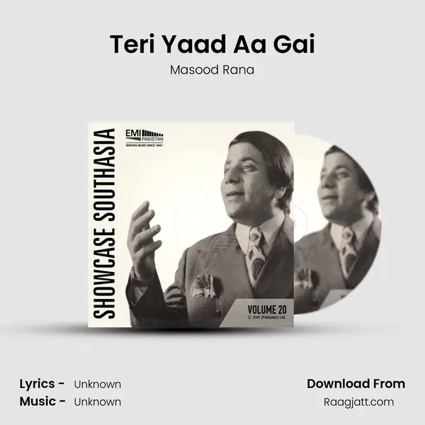 Teri Yaad Aa Gai - Masood Rana album cover 