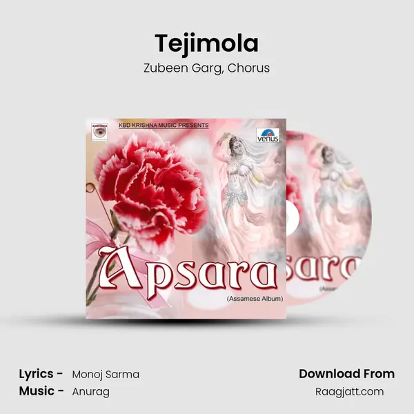 Tejimola - Zubeen Garg album cover 