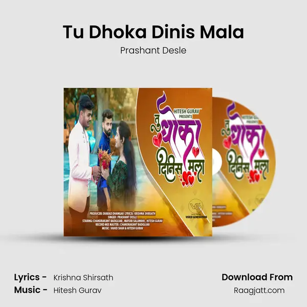 Tu Dhoka Dinis Mala - Prashant Desle album cover 