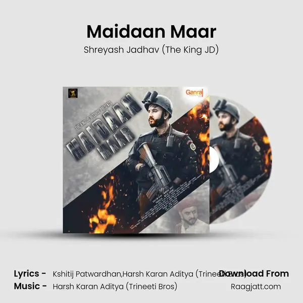 Maidaan Maar - Shreyash Jadhav (The King JD) album cover 