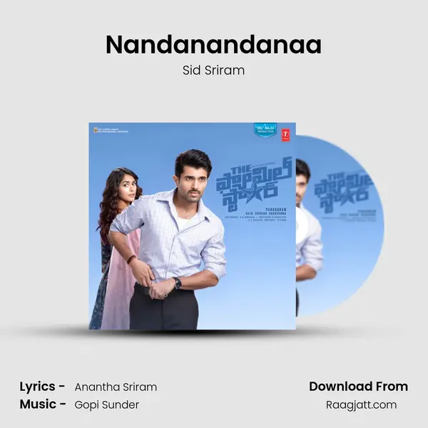 Nandanandanaa - Sid Sriram album cover 