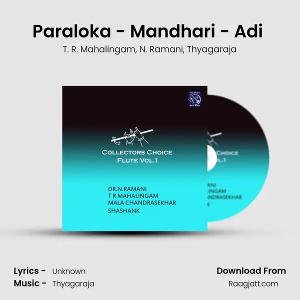 Paraloka - Mandhari - Adi (Live) - T. R. Mahalingam album cover 