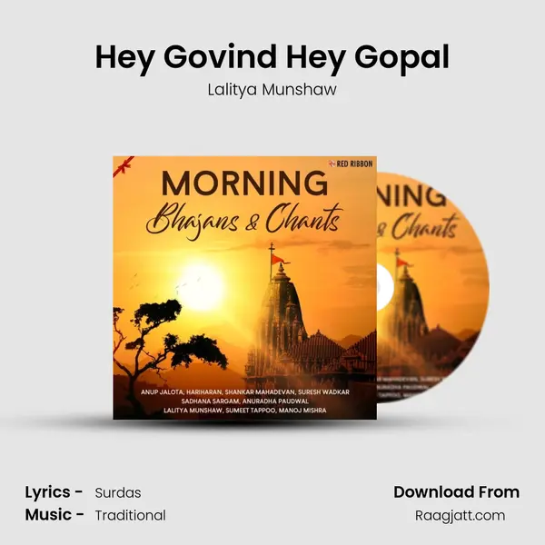 Hey Govind Hey Gopal - Lalitya Munshaw album cover 