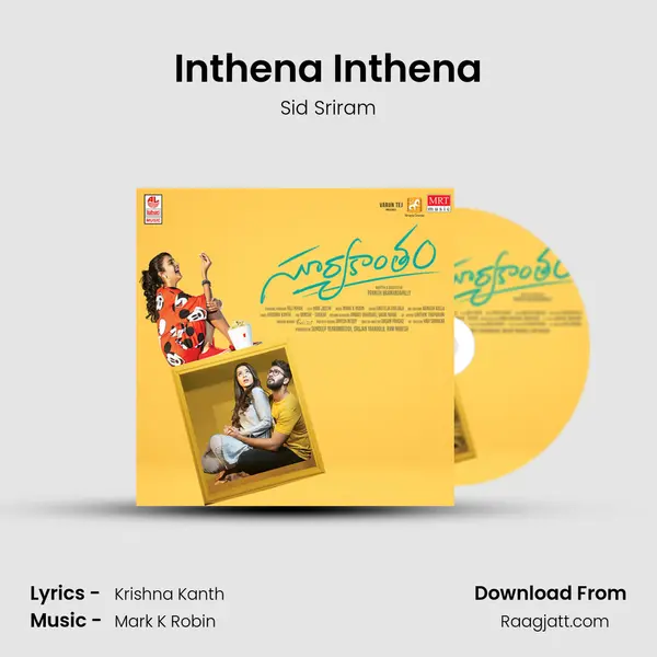 Inthena Inthena - Sid Sriram album cover 