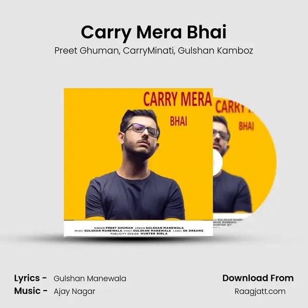 Carry Mera Bhai - Preet Ghuman album cover 