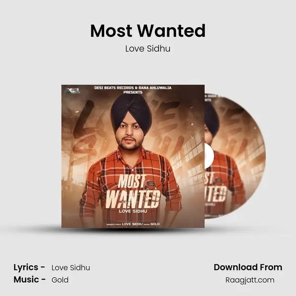 Most Wanted - Love Sidhu album cover 