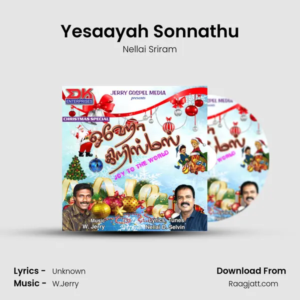 Yesaayah Sonnathu - Nellai Sriram album cover 