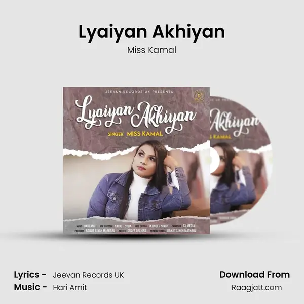 Lyaiyan Akhiyan - Miss Kamal album cover 