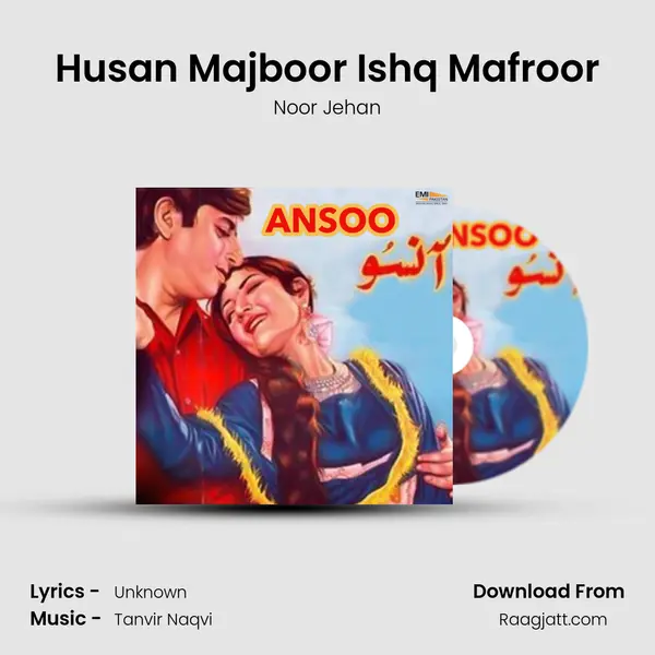 Husan Majboor Ishq Mafroor - Noor Jehan album cover 