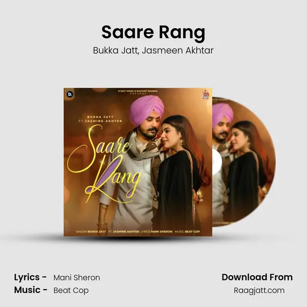 Saare Rang - Bukka Jatt album cover 