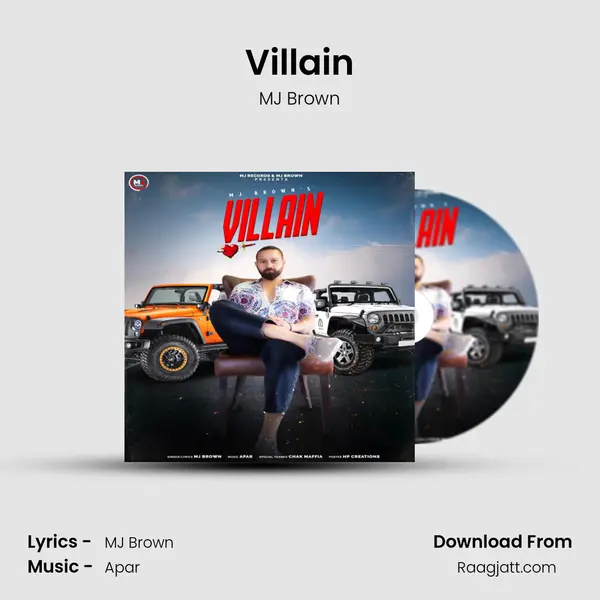 Villain - MJ Brown album cover 