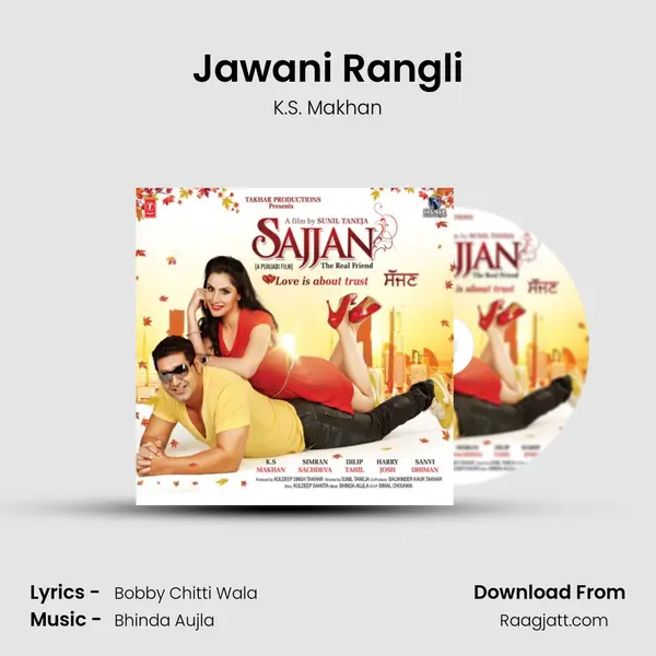 Jawani Rangli - K.S. Makhan album cover 