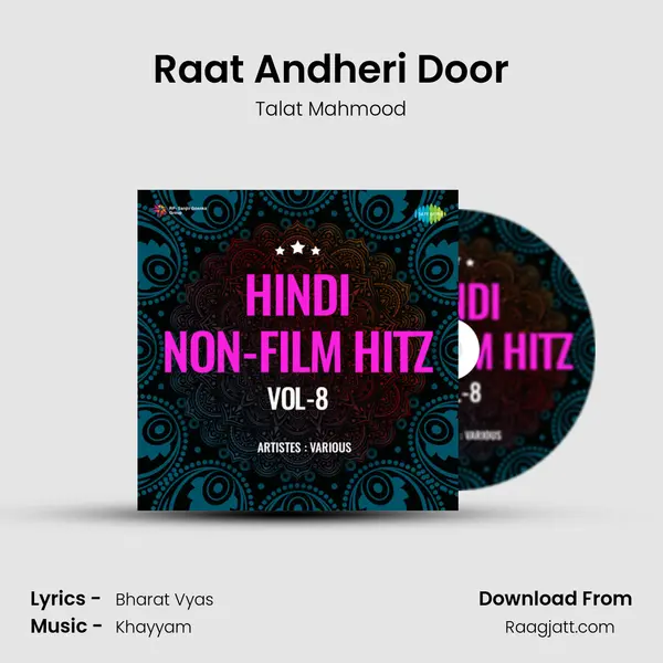 Raat Andheri Door - Talat Mahmood album cover 