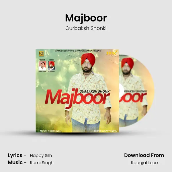 Majboor - Gurbaksh Shonki album cover 