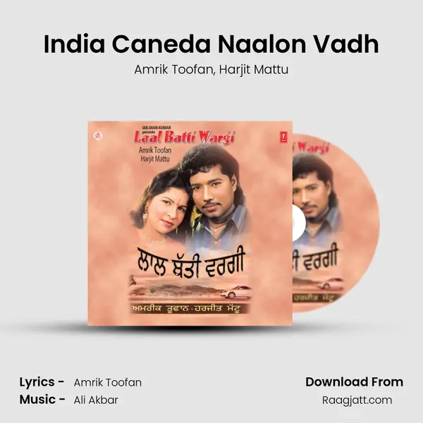 India Caneda Naalon Vadh - Amrik Toofan album cover 