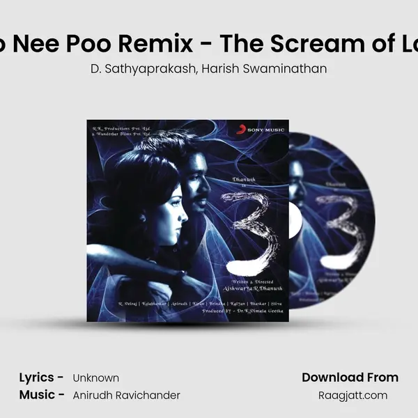 Poo Nee Poo Remix - The Scream of Love - D. Sathyaprakash album cover 