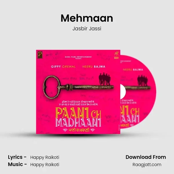 Mehmaan - Jasbir Jassi album cover 