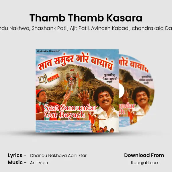 Thamb Thamb Kasara - Jagdish Patil album cover 