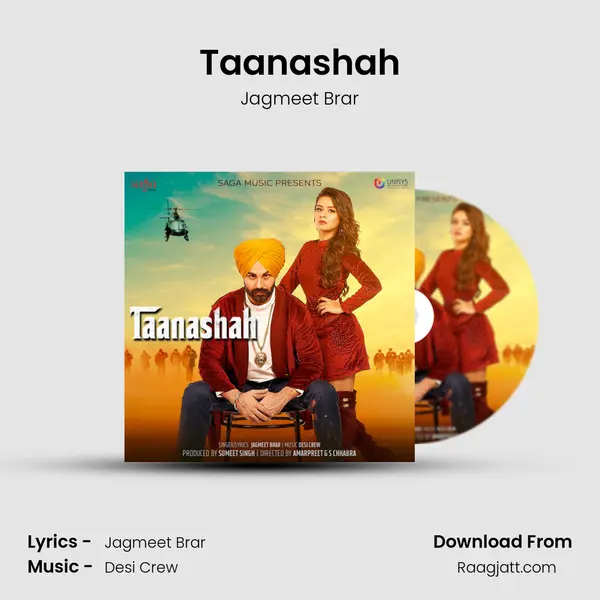 Taanashah - Jagmeet Brar album cover 