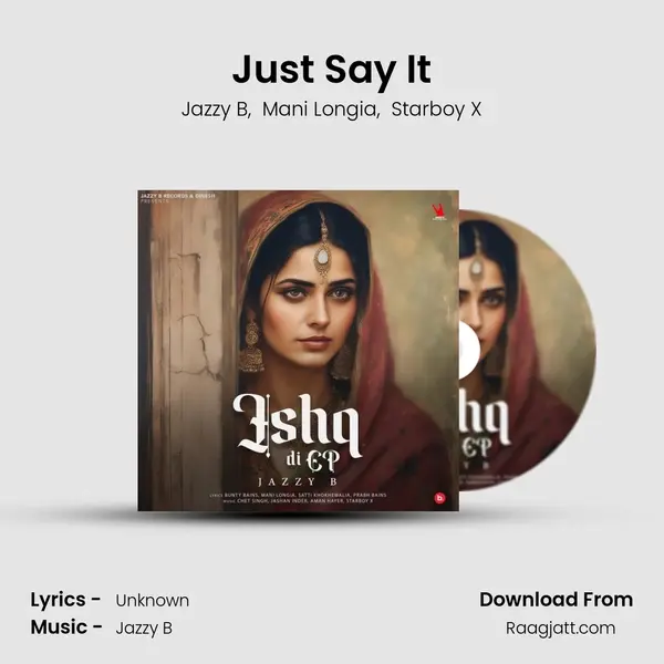 Just Say It - Jazzy B album cover 