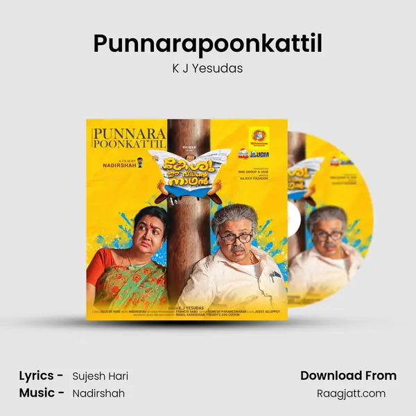 Punnarapoonkattil - K J Yesudas album cover 