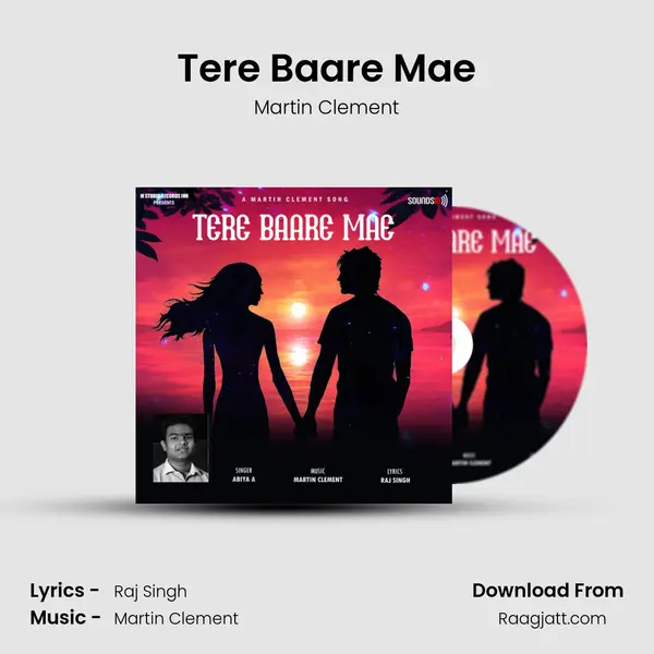 Tere Baare Mae - Martin Clement album cover 