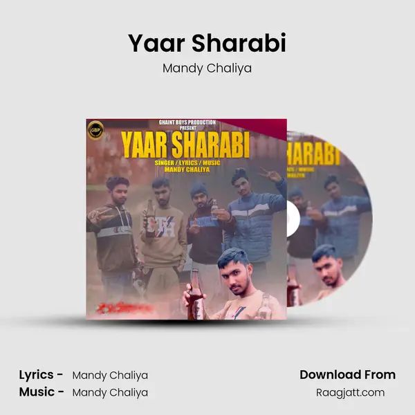 Yaar Sharabi - Mandy Chaliya album cover 