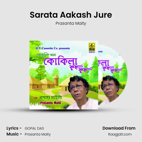 Sarata Aakash Jure - Prasanta Maity album cover 