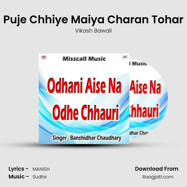 Puje Chhiye Maiya Charan Tohar - Vikash Bawali album cover 