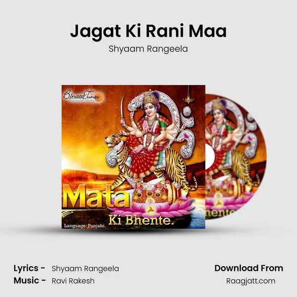 Jagat Ki Rani Maa - Shyaam Rangeela album cover 