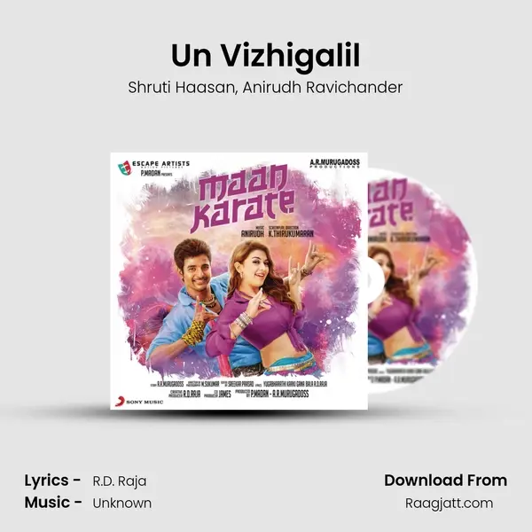 Un Vizhigalil - Shruti Haasan album cover 