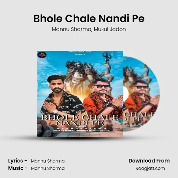 Bhole Chale Nandi Pe - Mannu Sharma album cover 