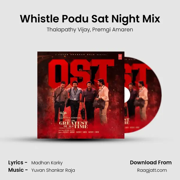 Whistle Podu Sat Night Mix - Thalapathy Vijay album cover 