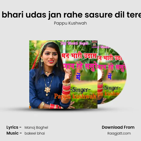 man bhari udas jan rahe sasure dil tere pas - Pappu Kushwah album cover 