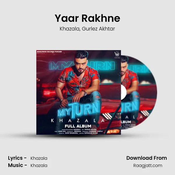 Yaar Rakhne - Khazala album cover 