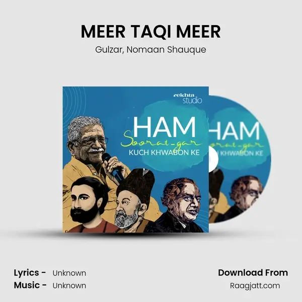 MEER TAQI MEER - Gulzar album cover 