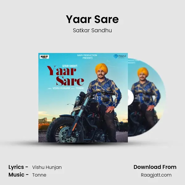 Yaar Sare - Satkar Sandhu album cover 