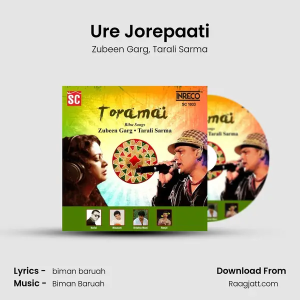 Ure Jorepaati - Zubeen Garg album cover 