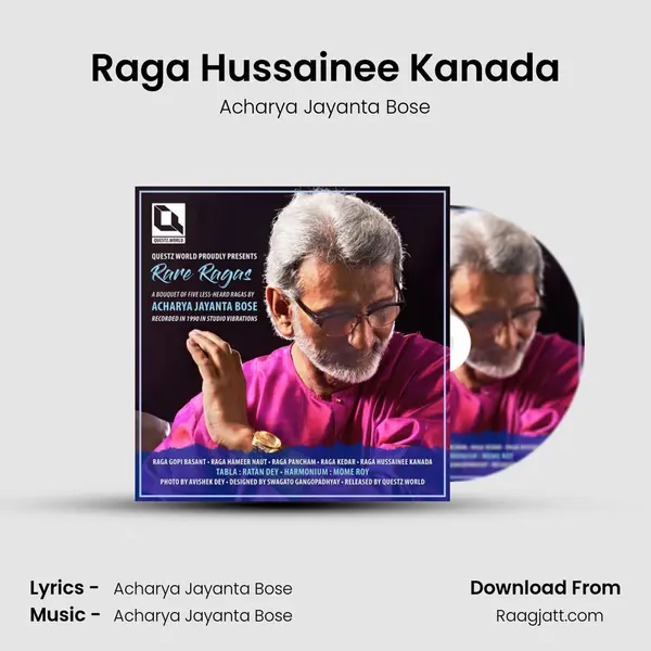 Raga Hussainee Kanada - Acharya Jayanta Bose album cover 