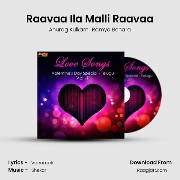 Raavaa Ila Malli Raavaa - Anurag Kulkarni album cover 