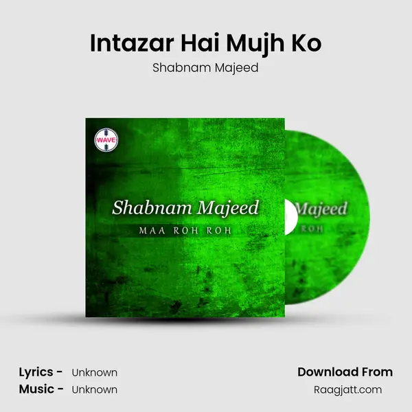 Intazar Hai Mujh Ko - Shabnam Majeed album cover 