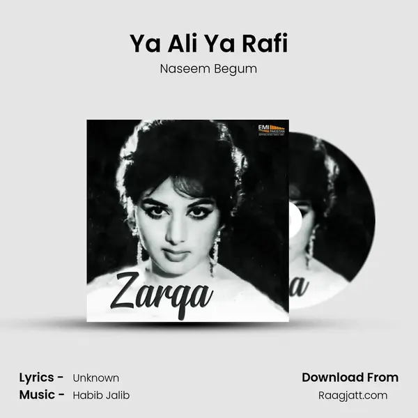 Ya Ali Ya Rafi - Naseem Begum album cover 