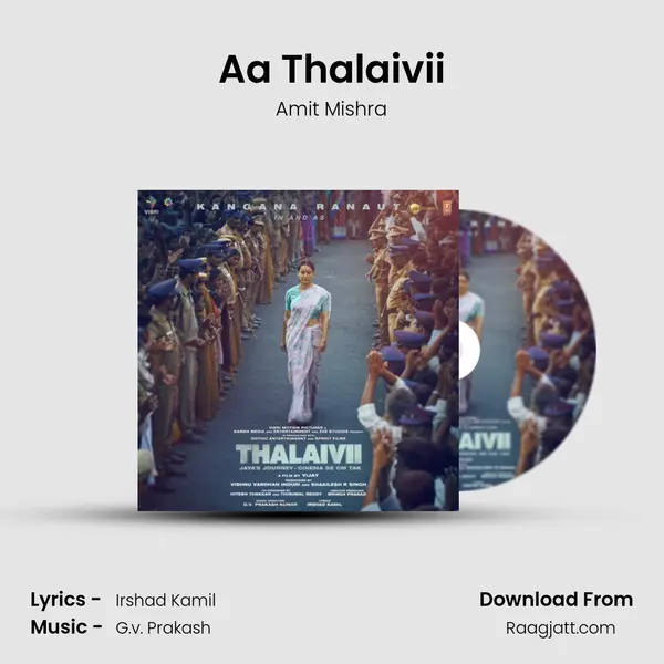 Aa Thalaivii - Amit Mishra album cover 