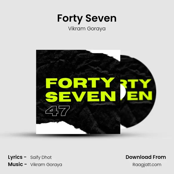 Forty Seven - Vikram Goraya album cover 