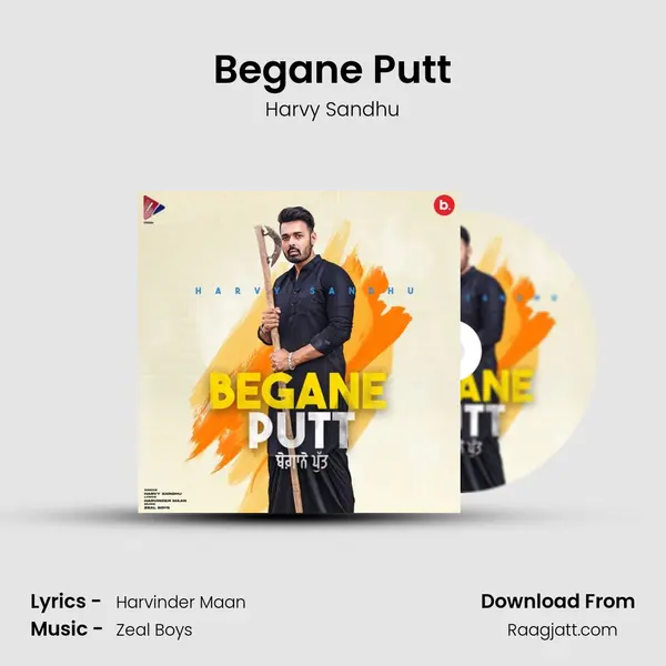 Begane Putt - Harvy Sandhu album cover 