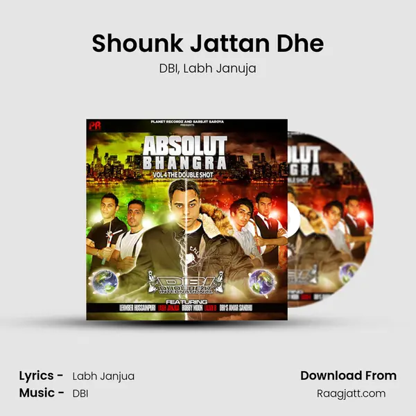 Shounk Jattan Dhe - DBI album cover 