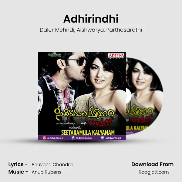 Adhirindhi - Daler Mehndi album cover 