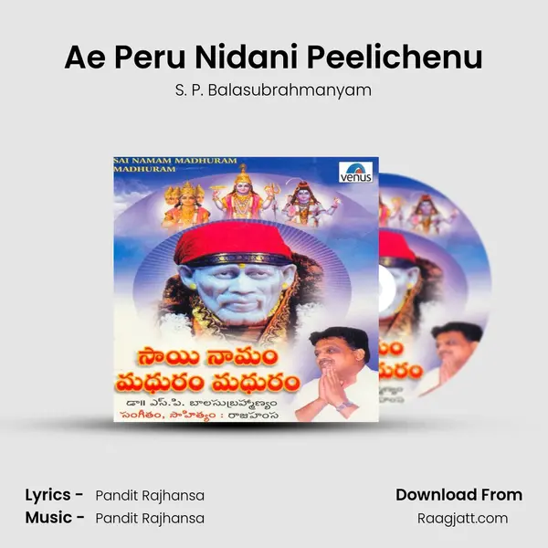 Ae Peru Nidani Peelichenu - S. P. Balasubrahmanyam album cover 